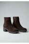 D26KB-1780 GENUINE LEATHER 6CM THICK HEEL BOOTS FOR WOMEN - 3