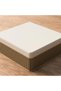 Ribbed Jewelry Box 21 cm with Hinged Lid and Ring Insert, Modern Jewellery Organizer for Dresser - 5