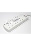 Plug Socket with Three Plugs, 3 Meter Cable Length - 3
