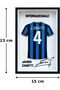 Javier Zanetti Inter No. 4 Collectible Jersey Frame, 23 x 15 cm - 6