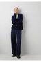 Striped Navy Blue Pants 1022762-91658 - 3