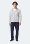KURTIS I Men's Gray Hooded Sweatshirt - 8