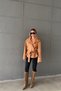 Stand-Up Collar Suede Jacket - 5