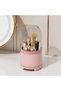 Makeup Brush Storage Container, 360° Rotating Brush Holder