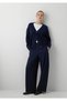 Striped Navy Blue Pants 1022762-91658