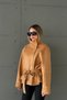 Stand-Up Collar Suede Jacket - 3