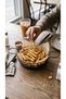 Luxury Thermoplastic-Coated Metal Serving Basket with Two Handles for Cafes and Restaurants—Potato and Bread Serving Bowl, Plate—MEDIUM - 3