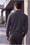 Classic Men’s Polo Collar Knit Sweater with Wool Blend - 3