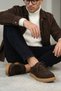 Men's Suede Sneakers, Casual Shoes, Brown, Orthopedic, Non-Slip Sole, Lace-Up, Comfortable, Casual - 2