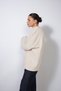 BICYCLE COLLAR WOOL OVERSIZED KNIT SWEATER TAŞ - 3