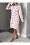 Cotton FABRIC PATTERNED NIGHTGOWN - 5