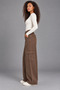 Brown Cargo Pocket Pants - 2