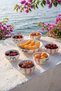 Vetrina 7-Piece Porcelain Bowl Set, Orange