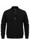 Men's Full-Zip, Lined, Knitted Jacket with Steel Mesh and Regular Fit - 7837 - 2