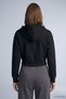 Hooded Zipper Sweatshirt 953 Black - 3