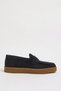 Loft-Style Genuine Suede Leather Casual Shoes with Rubber Soles - 2