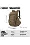 Mardingtop Tactical Molle for Men,28L EDC Hiking & Motorcycle Backpack - 3