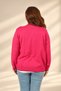 Women's Diamond Patterned, Button-Front, Plus-Size Viscose Knit Cardigan - 4