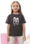 Girl's Patterned T-Shirt - 4