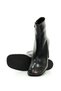 Genuine Patent Leather Black Women's Heeled Boots - ZB151 - 5