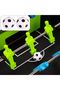 Fotbal de masă - verde/negru - 4