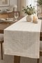 Azalea-Embroidered, Stain Resistant, Low-Maintenance Table Runner (50 x 160 cm)