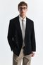 Wool Blend Double-Breasted Blazer Jacket - 3