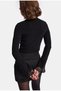 Women's W6-1 Regular Fit Knit Sweater with Stone Lace Detail - 4