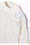 Girls' Guipure Lace Sweater - 4