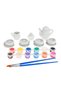 Set de ceai ceramic de pictat - 2