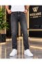 Men's Stretch Fabric Slim Fit Denim Jeans - 4