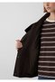 Brown Faux Leather Jacket 1110904-70221 - 7