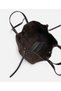 %100 deri süet boho versatile mini çanta - 4