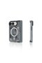 iPhone Duo-Compatible Case with M-safe Technology and Camera Control Button—Technology Series Cover, Gray - 3