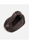 %100 deri süet boho slouchy mini çanta - 6