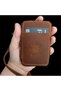 Genuine Leather Organizer (Mini) in black, tan, navy blue, green, cinnamon, brown, embossed coffee, and embossed plum - 2