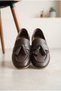 Women's Genuine Leather Tasseled Classic Comfort Loafers - 2
