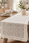 Esperenza Embroidered Stain Resistant, Low-Maintenance Table Runner (60 x 150 cm)