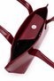 Clark Women's Baguette-Style Faux Leather Shoulder Bag, Burgundy - 3