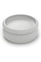 Round Stackable Desk Organiser with Tray and 2 Dividers, Ribbed Storage Container for Keys, Marble