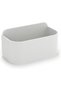 Wall Mounted Shower Caddy with Drain Slots and Wall Connector Plate, Adhesive Strips Not Included