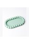 Bubble Tray Set of 2, Round and Oblong Catch-All Trays for Keys, Jewellery and Sunglasses, Sage - 6