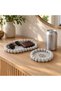 Bubble Tray Set of 2, Round and Oblong Catch-All Trays for Keys, Jewellery and Sunglasses, Marble - 2
