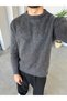 K2301 Basic Wool Sweater, Black - 3