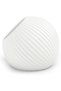 Ribbed Sphere Phone Charging Stand for Round 25W Magnetic Wireless Charger 55.5 mm, White - 4