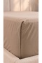 100% Cotton Double-Size Fitted Sheet, 160x200 cm - | Double | Extra-Large King Size - 4