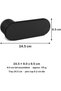 Ribbed Pen Holder with Glasses Tray Desk Organiser, Removable Pen Cup with Oval Sunglasses Tray - 3