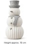 Modern Snowman Figurine, Marble - 2