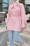 Tunic with Tie-Detail Y0059 - LIGHT PINK - 3