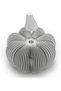 Pumpkin Tea Light Holder for LED Tea Lights, Autumn Table and Shelf Decor, 12.4 x 12.4 x 9.6 cm - 4